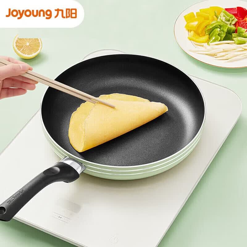 九阳Joyoung不粘锅家用炒锅30cm电磁炉通用轻量化蜂窝涂层健康无油烟厨房烹饪神器高清大图