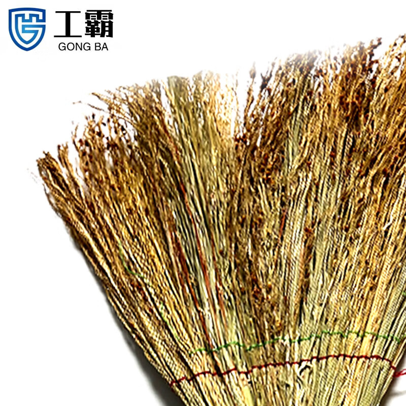工霸(GONGBA)无穗高粱小笤帚 工厂物业环卫小扫把扫帚清洁工具 长约70cm 普通款 1把高清大图