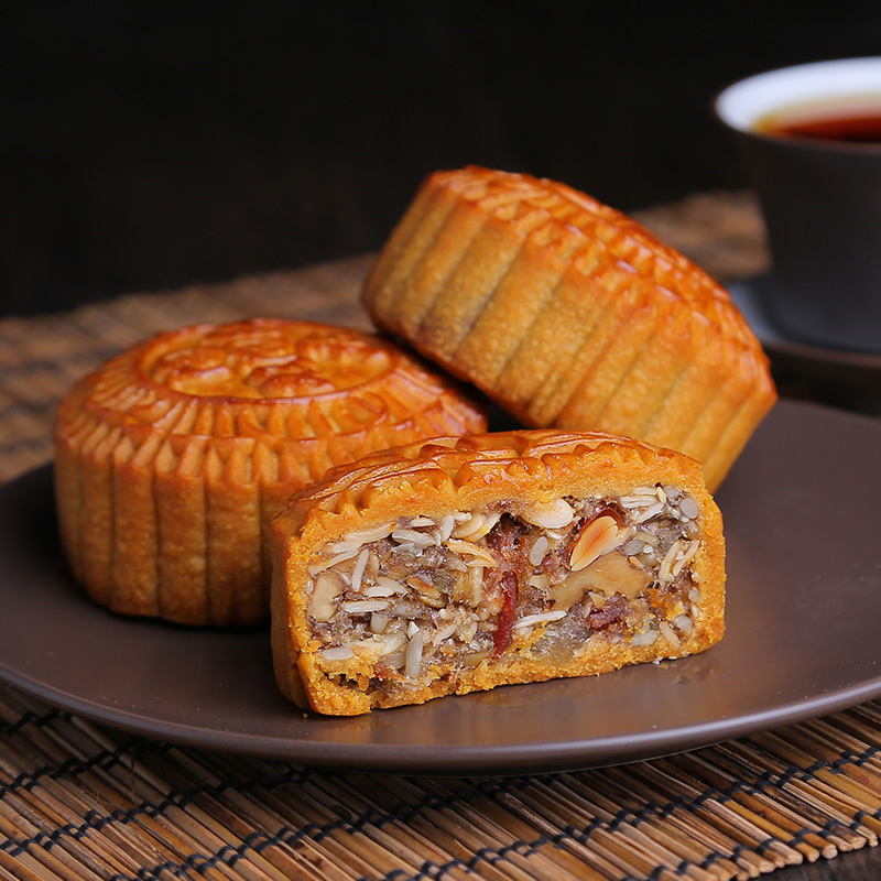 陶陶居金腿伍仁月饼720g