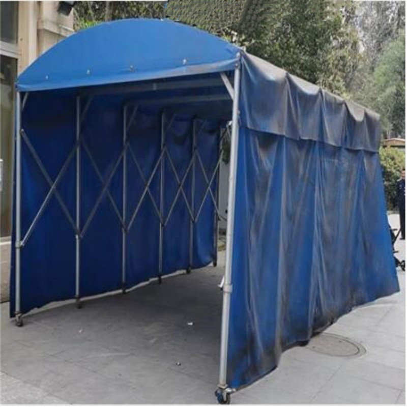 环杰伸缩推拉棚hj810户外车棚