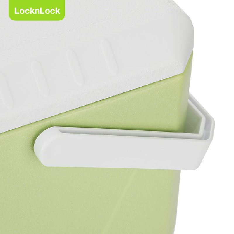 乐扣乐扣(LOCK&LOCK)保温箱冰块冷藏户外露营车载冰桶商用保冷箱摆摊便携小冰箱 新活力手提保温箱(大)高清大图
