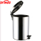 DYINUO 不锈钢垃圾桶脚踏垃圾桶(0934)8L 1个