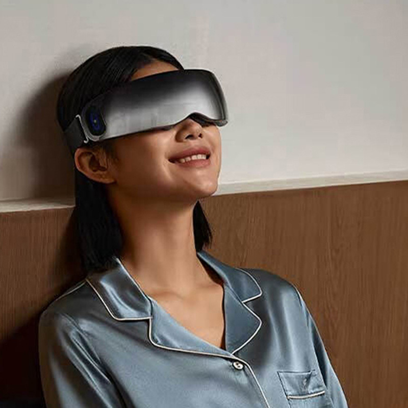 SKG眼部按摩仪点震按摩眼罩蓝牙音乐太阳穴眼保仪K5新一代高清大图