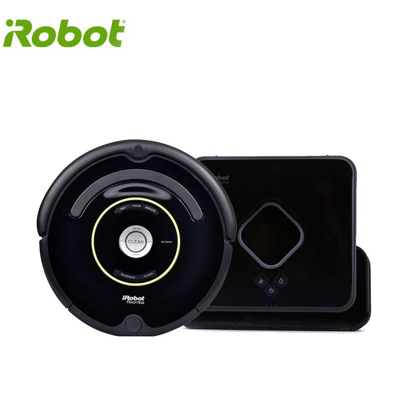 艾罗伯特(iRobot) 664+380T 扫擦套餐 美国智能扫地拖地擦地机器人吸尘器清洁组合高清大图