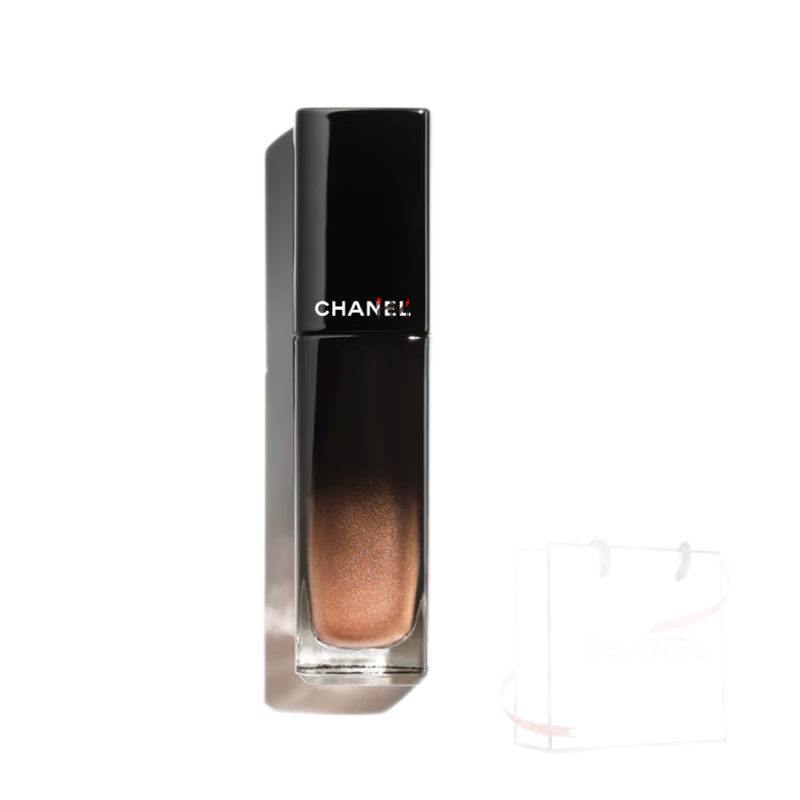 香奈儿(CHANEL)2023圣诞限定魅力炫光唇釉 90#金珊瑚色5.5ml