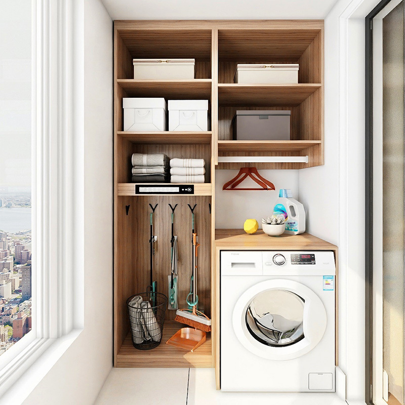 海尔全屋h1智能抑菌阳台柜隔断现代简约多功能储物柜预定定金