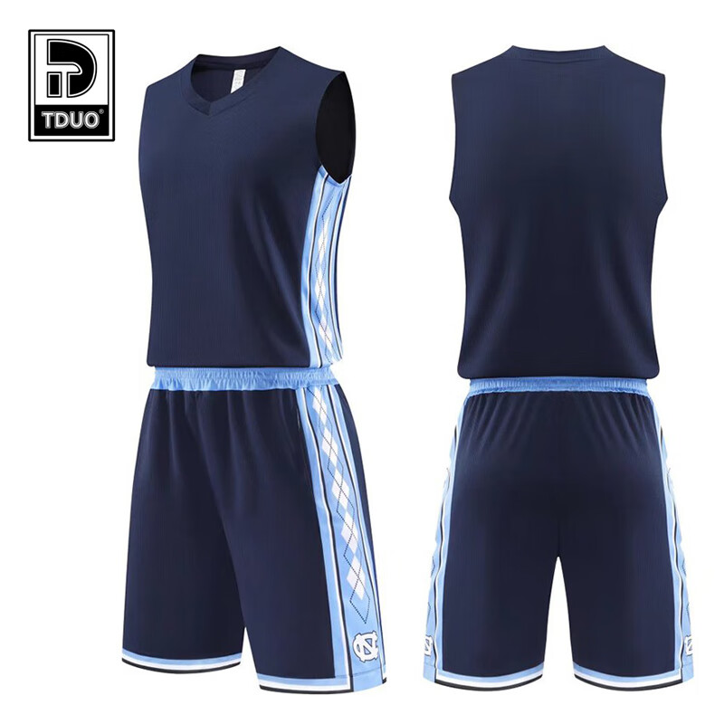 Tduo篮球服 K2 套 宝蓝 5XL