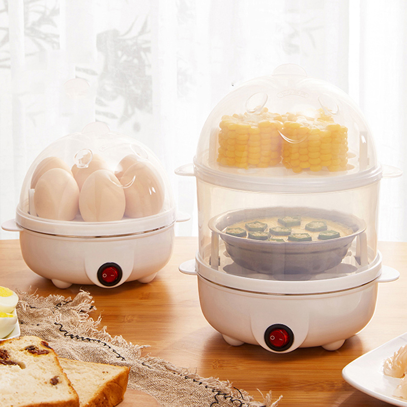 麦卓煮蛋器蒸蛋器自动断电迷你家用蒸蛋羹煮鸡蛋器早餐煮蛋机小型神器