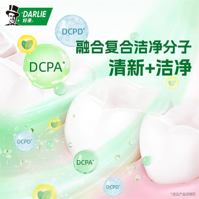 DARLIE好来(原黑人)双重薄荷牙膏225g 清新口气 防蛀固齿(新老包装随机)高清大图