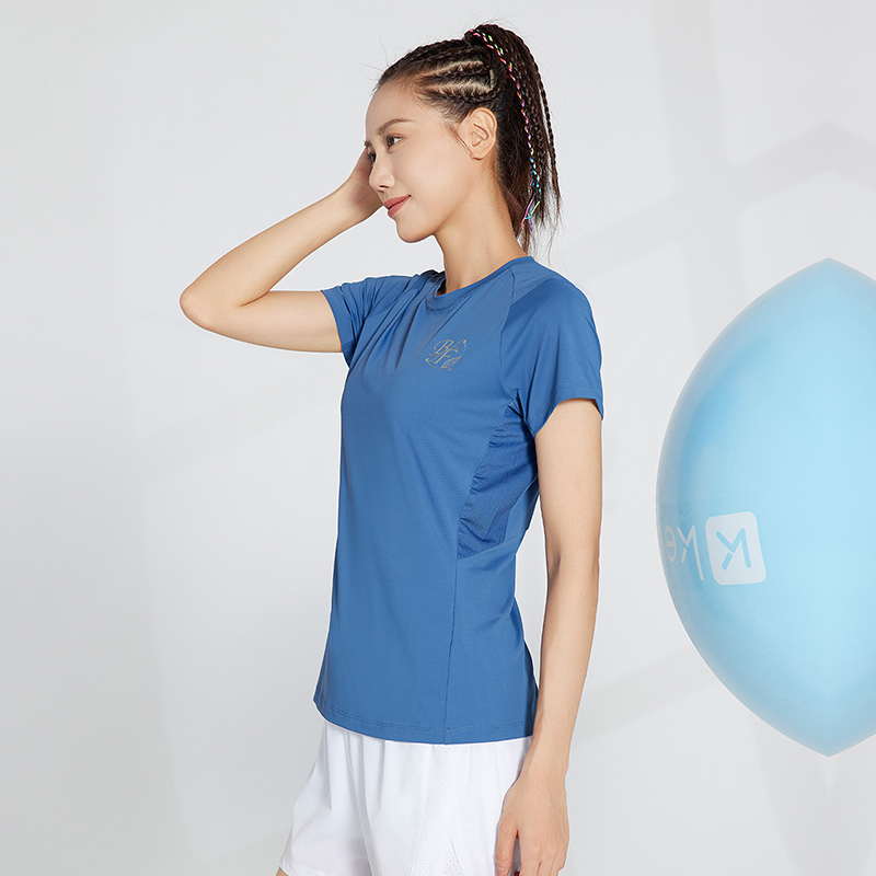 361运动t恤女夏季新款休闲上衣透气速干短袖跑步健身短t