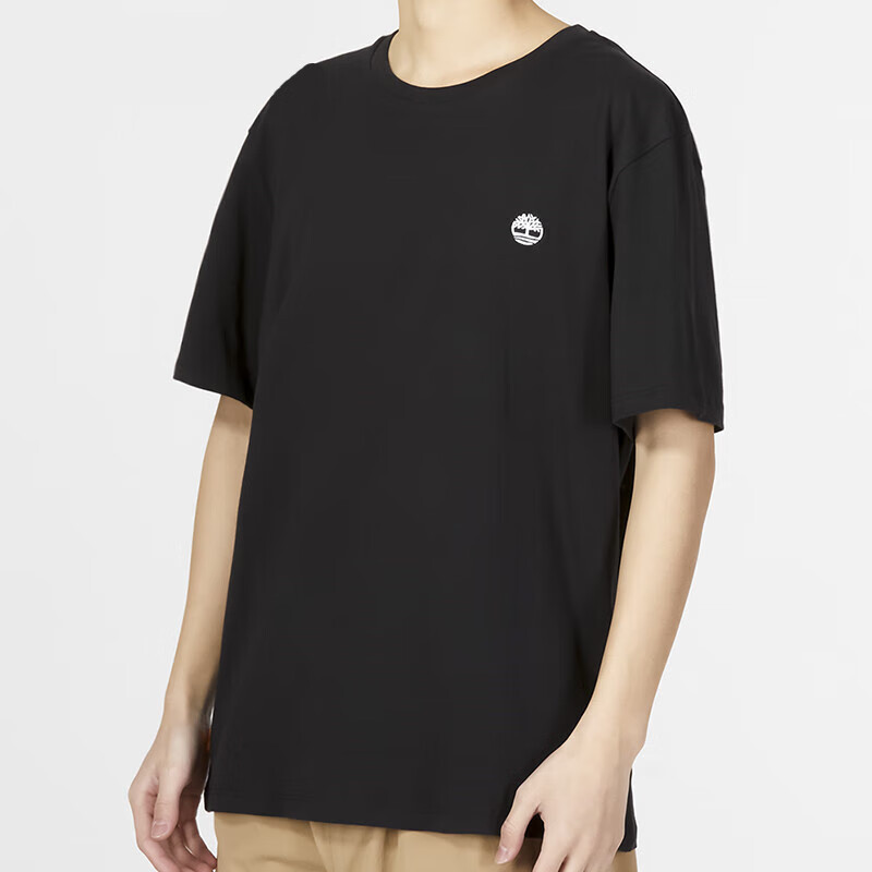 添柏岚timberlandt恤男士夏季户外运动休闲半袖透气速干衣圆领短袖a6