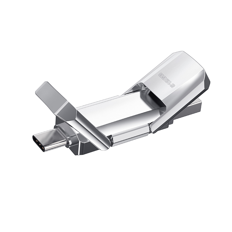爱国者(aigo) 256GB USB3.1 Type-C双U口 高速固态U盘 U393