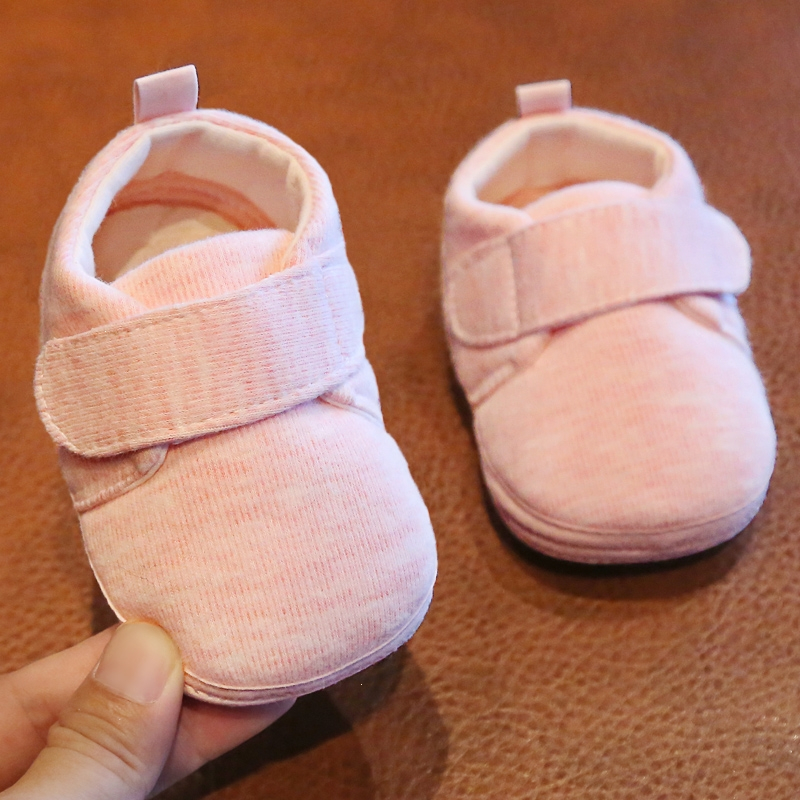 婴儿鞋子0一1岁春秋宝宝学步鞋软底612个月8八9九秋冬室内布鞋男