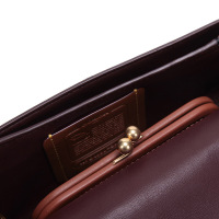 COACH 蔻驰 奢侈品 女士单肩包专柜款黑色皮革斜挎链条包女 28631 OLBLK