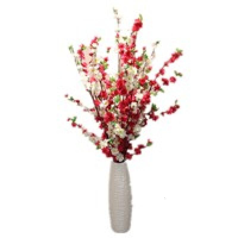 盈雨花瓶 花艺 12支桃花 花瓶 仿真花桃花假花瓶插花落地花家居装饰花艺客厅插花套装绢花 价格图片品牌报价 苏宁易购弘帆家居专营店