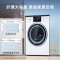 松下(Panasonic)全自动滚筒洗衣机10公斤 WIFI智控 变频轻音电机 节能导航省水电 XQG100-NA5D