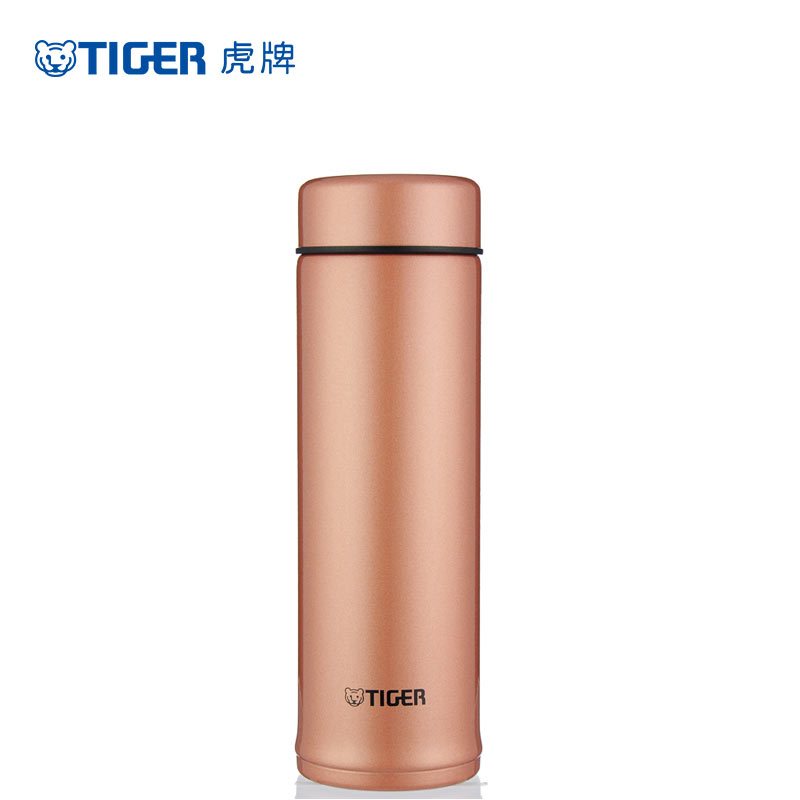 虎牌(tiger)[304不锈钢水杯 ]商务杯子 男女便携保温杯 标准型真空保 MMP-A30C 300ml 炫粉金NV高清大图