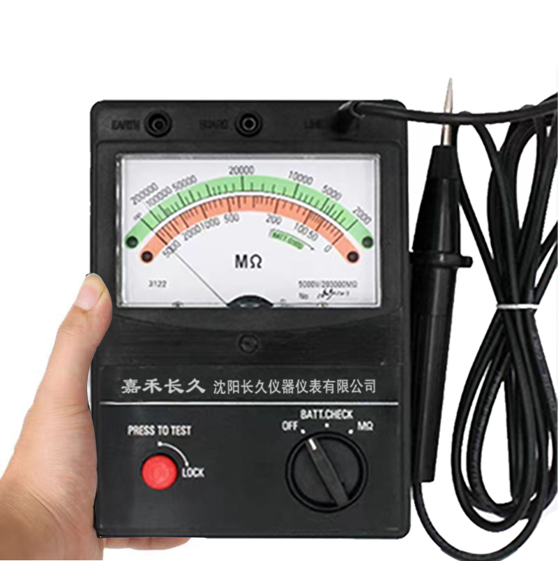嘉禾长久+电动兆欧表+3122(5000V)+台高清大图