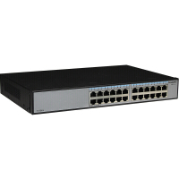 华为（HUAWEI）S1724G-AC 24口全千兆企业级以太网络交换机 即插即用 适用企业/监控网络分流器