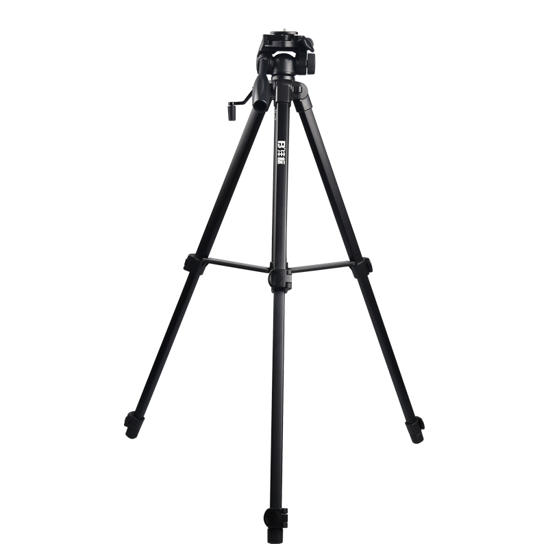 沣标fbq558s便携三脚架单反相机三角架支架全景云台脚架扳扣式直播
