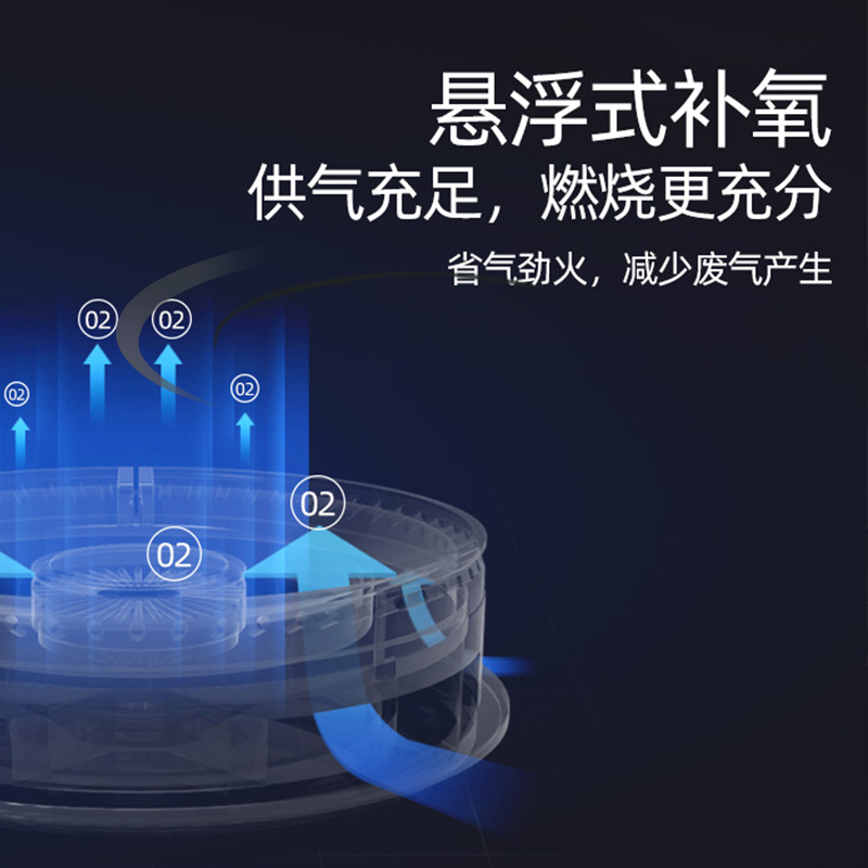 火王(Hione)2Q31/X1智能触屏灶燃气灶 定时嵌入式触摸屏 钢化玻璃面板 一级能效4.5KW大火力灶具