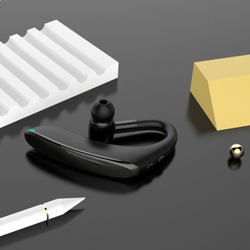 游蝶F900蓝牙耳机 无线耳机挂耳式开车商务耳超长待机来电报姓名苹果oppo vivo小米华为手机通用黑 耳机 蓝牙图片