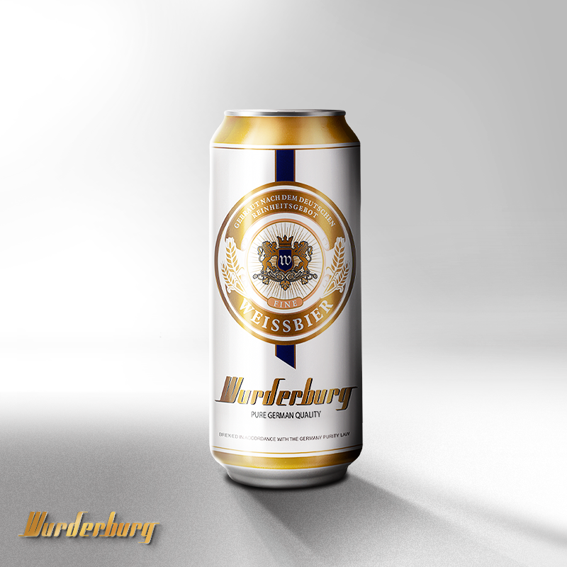 沃德古堡wurderburg1516德国小麦精酿白啤酒500ml12听国产整箱装原浆