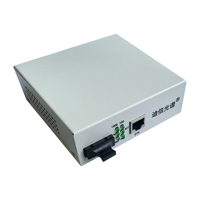 迪信光谱 千兆双纤SC光纤收发器双电源 OYD-M2101-S-AD 台高清大图