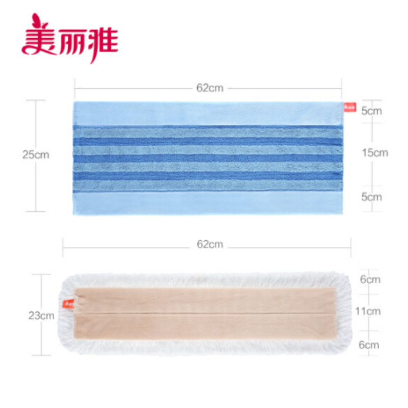 企购优品 美丽雅潇洒600平板拖把替换布