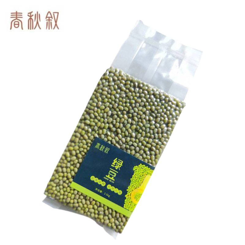 春秋叙 绿豆 2.5kg/袋高清大图