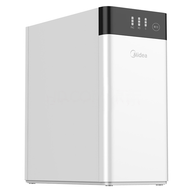 美的/Midea 净水器MRO1790B-400G 家用橱下式反渗透双出水2:1低废水比净水机