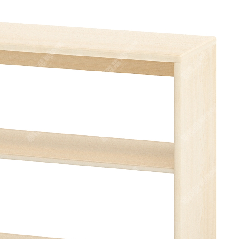 华森葳儿童家具 中空2层柜-实木高清大图