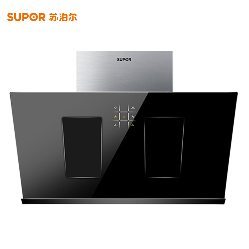 苏泊尔(SUPOR) CXW-230-J717抽吸油烟机 侧吸式油烟机 双翼静吸 智旋干洗 LED触控