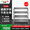 意黛斯 厨房不锈钢置物架 四层平板货架厨房用品储物架货架1200*600*1550 YDS-4THJP126 201材质