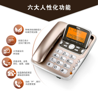 TCL HCD868(206)TSD 电话机座机 办公商务固定电话机 家用座式来显有线报号坐机