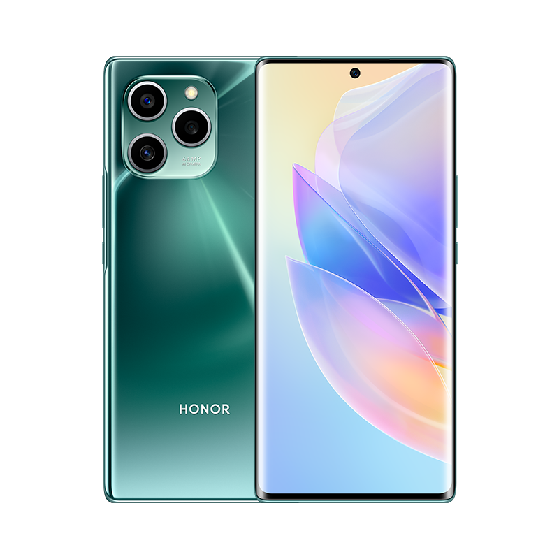 荣耀60SE 12GB+256GB 墨玉青 120Hz十亿色曲面屏 66W超级快充 6400万Vlog相机 超薄超轻 智慧运存拓展技术 5G手机