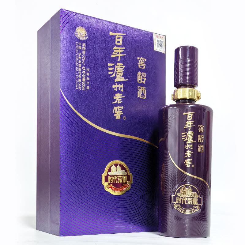泸州老窖 百年窖龄酒 52度500ml*1瓶 浓香型白酒送礼聚会图片