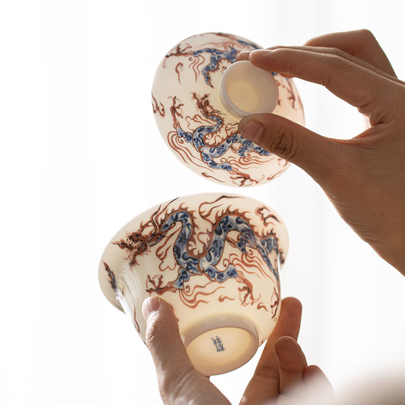 苏氏陶瓷/SUSHI CERAMICS J0984 祥龙功夫茶具套装 (单位:套)高清大图