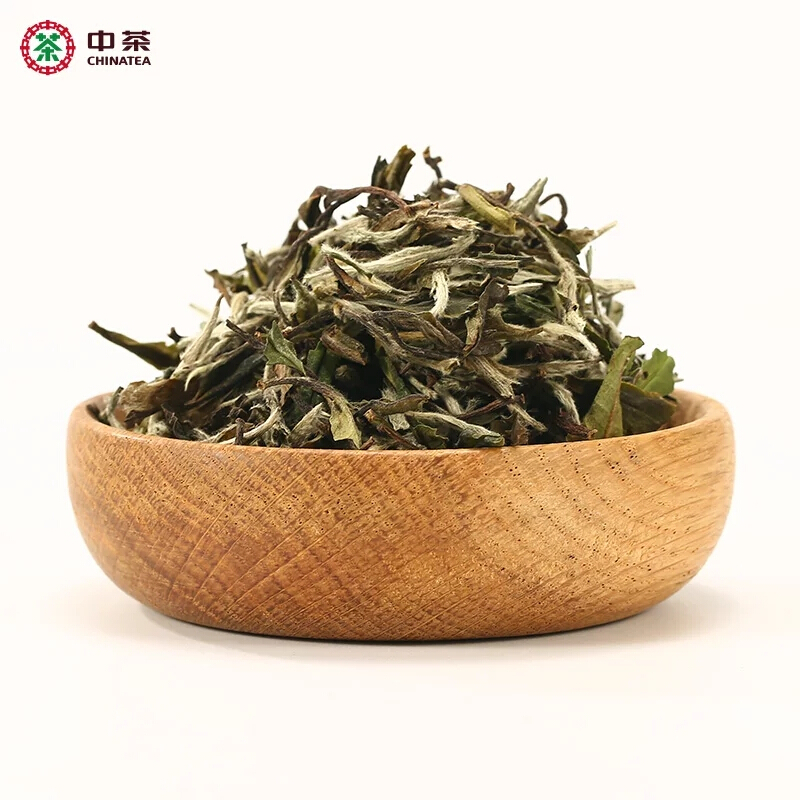 中茶 福鼎白茶 蝴蝶 茶叶 金罐白牡丹5127散罐装 300g