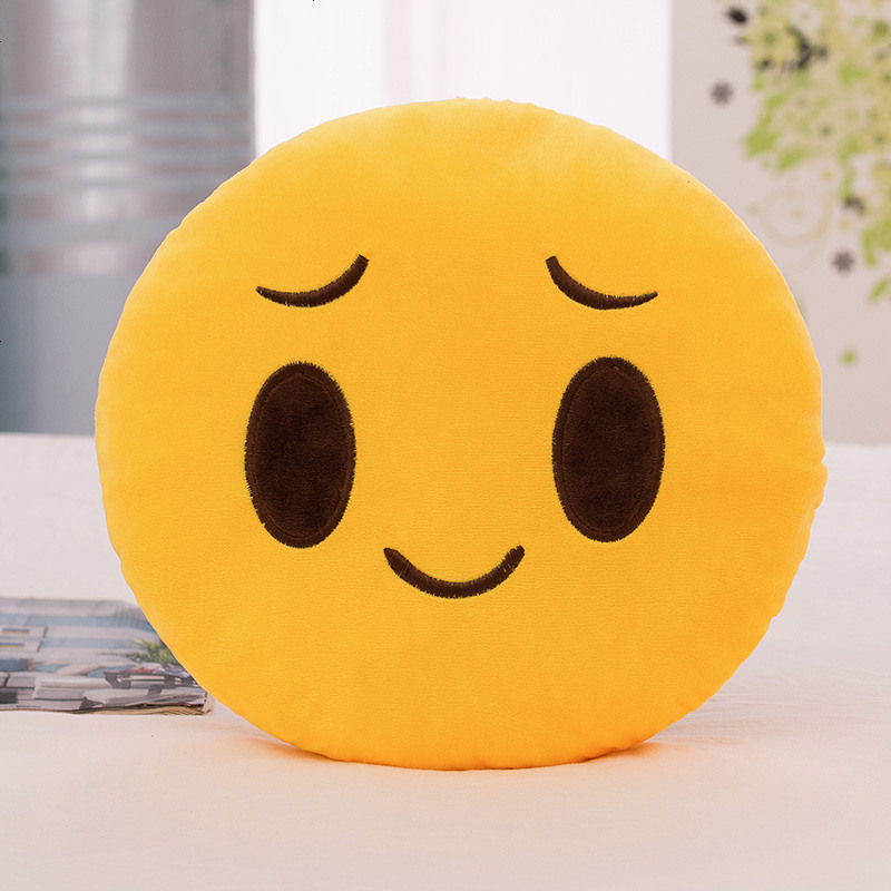景荣抱枕表情包毛绒玩具笑脸布娃娃公仔可爱搞怪创意玩偶生日礼物女孩