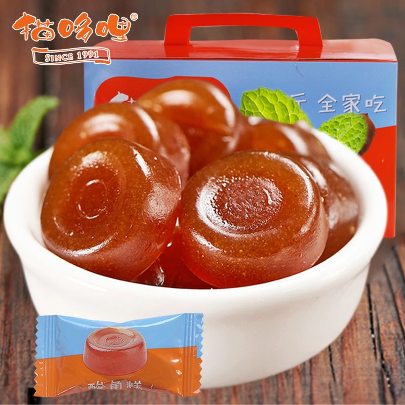 猫哆哩 酸角糕1000g (云南特产 休闲零食)