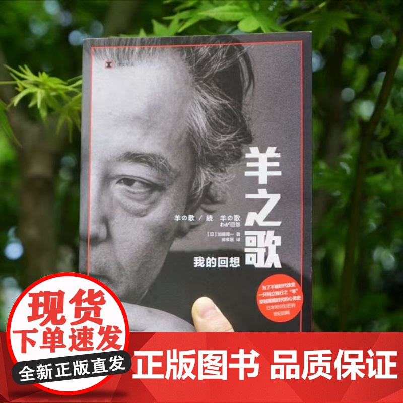 羊之歌:我的回想 译文纪实 [日]加藤周一 著 翁家慧 译 散文体自传 日本国民级文化巨匠 诗与真 黑暗时代 上海译文出高清大图