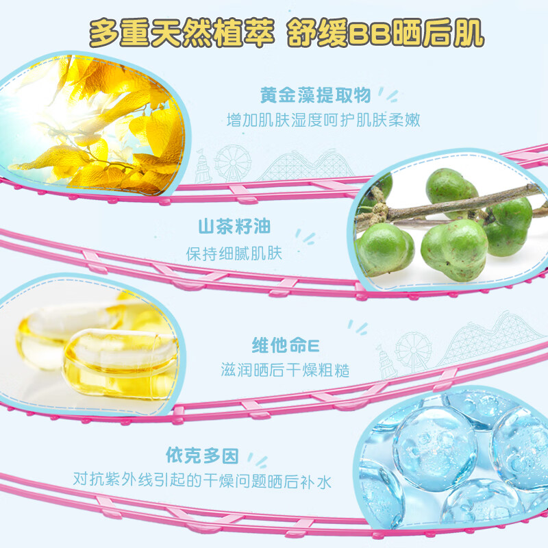 曼秀雷敦新碧儿童多效防晒霜(036325)60g高清大图