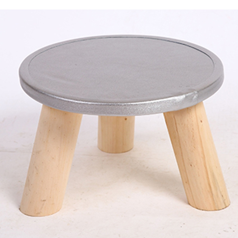 实木凳子家用创意小圆凳皮凳子矮凳符象网红小板凳茶几凳椅坐凳沙发凳