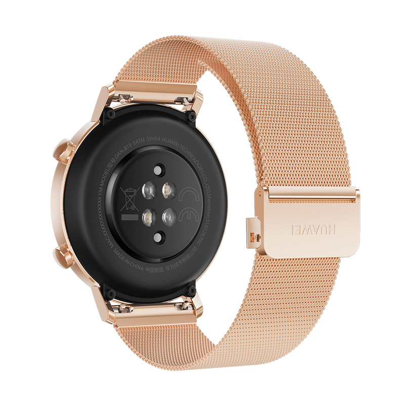华为/HUAWEI WATCH GT 2 智能手表 麒麟A1芯片 心脏健康检测 雅致款 水漾流金(42mm)