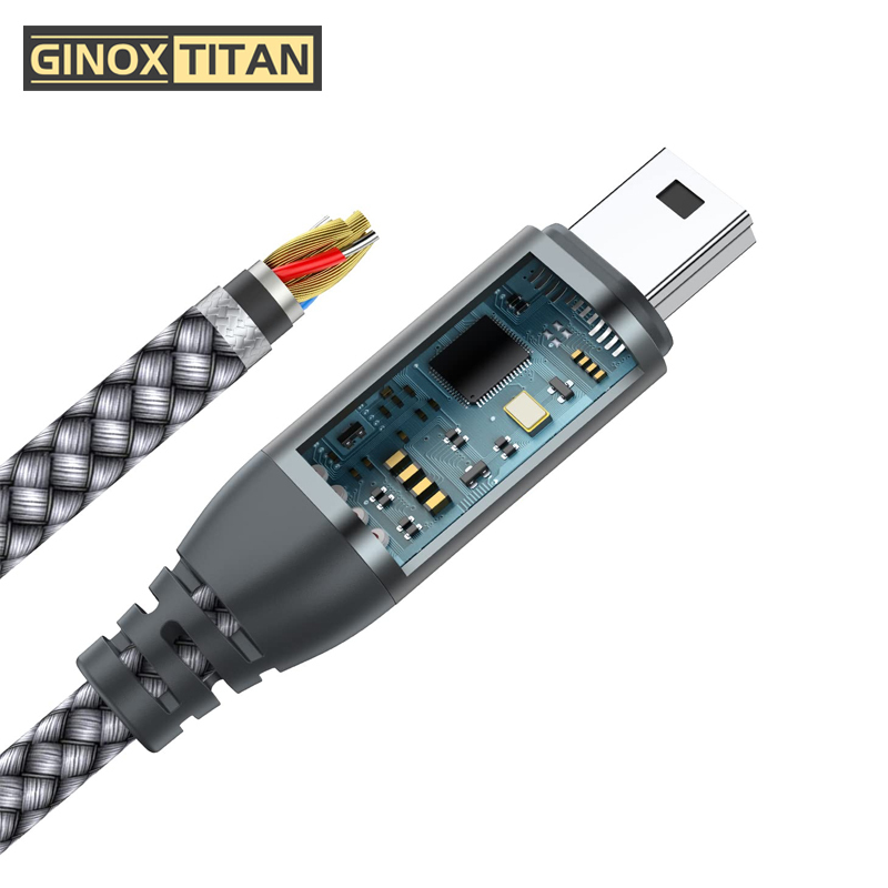 GINOXTITAN 音视频记录仪数据线 Mini USB Cable 条高清大图