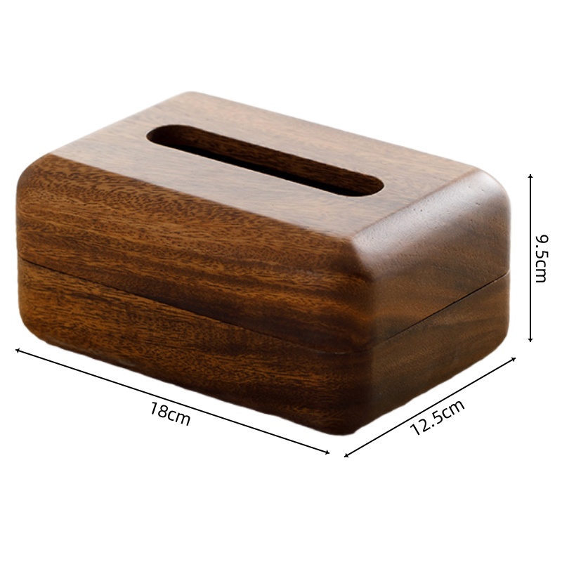 豫龙都 实木纸巾盒A10个