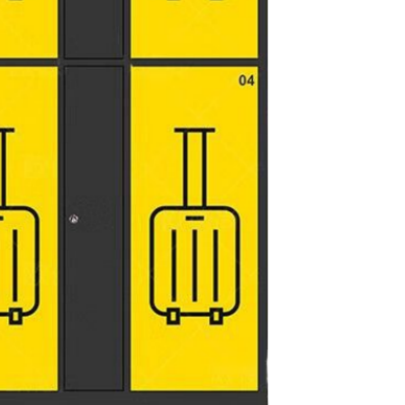 鑫龙都寄存柜1.9米自编码台高清大图