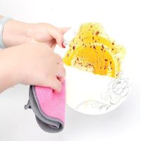 三条试用装 抹布不沾油去污加厚多功能洗车厨房洗碗布擦桌布百洁布擦手巾毛巾