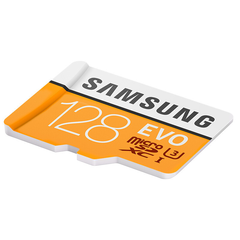 三星(SAMSUNG)128GB TF 存储卡 U3 CLASS 10 4K EVO升级版 传输速度100MB/s